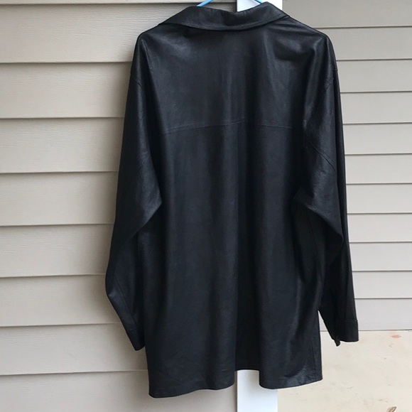 Gorgeous men’s lamb skin leather jacket. Size L. - Picture 5 of 6